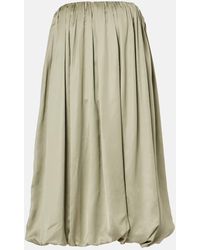 MM6 by Maison Margiela - Vestido Corto Con Volantes - Lyst
