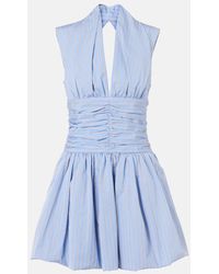 Patou - Minikleid Aus Baumwollpopeline - Lyst