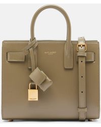 Saint Laurent - Sac De Jour Nano Leather Tote Bag - Lyst