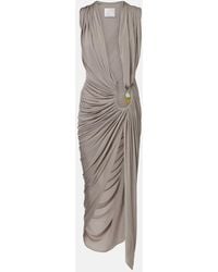 Christopher Esber - Ripple Embellished Draped Jersey Gown - Lyst