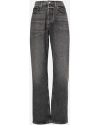 Agolde - Kelly High-Rise Straight Jeans - Lyst