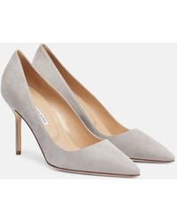 Manolo Blahnik - Bb 90 Suede Pumps - Lyst