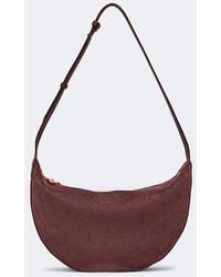 JOSEPH - Bean Large Suede Shoulder Bag - Lyst