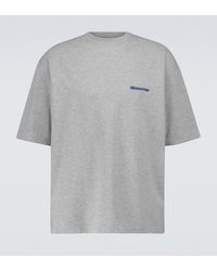 Balenciaga - Oversize T-Shirt BB aus Baumwolle - Lyst