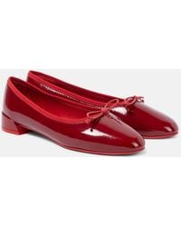 Christian Louboutin - Sweetie Jane Patent Ballerina Flat - Lyst