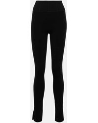 Galvan London - Leggings Con Bajo Dividido - Lyst