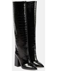 Paris Texas - Anja Leather Tall Boot - Lyst