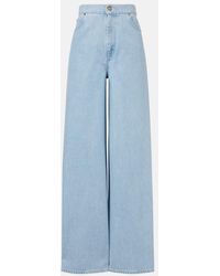 Max Mara - Affari High-Rise Wide-Leg Jeans - Lyst