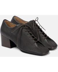 Lemaire - Souris Leather Derby Shoes - Lyst