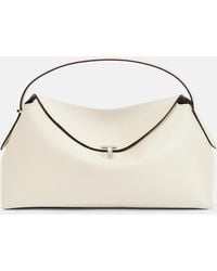 TOTEME - T-Lock Medium Leather Tote Bag - Lyst
