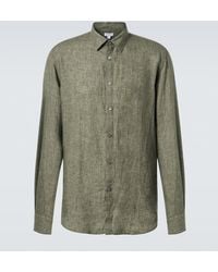 Sunspel - Linen Shirt - Lyst