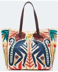 Etro - Shopper Tabby Large Con Stampa - Lyst