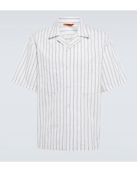 Barena - Solana Talian Pinstriped Cotton Poplin Shirt - Lyst