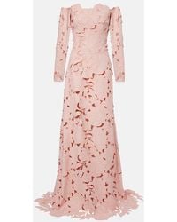 Costarellos - Vestido De Fiesta Kasia De Hombros Descubiertos Floral - Lyst