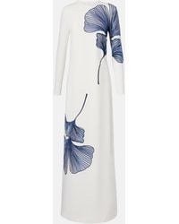 Costarellos - Austie Column Woven Gown - Lyst