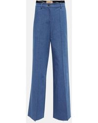 AYA MUSE - Pantalones Ule en denim de tiro bajo - Lyst