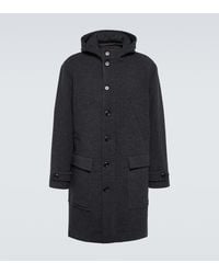 Tod's - Parka De Lana Con Cremallera - Lyst
