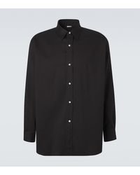 A.PRESSE - Cotton Twill Shirt - Lyst
