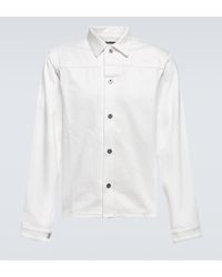 Jil Sander - Cotton Shirt Jacket - Lyst