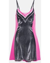 Y. Project - Bedrucktes Minikleid - Lyst