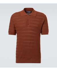 Frescobol Carioca - Vidal Knit Cotton Polo Shirt - Lyst