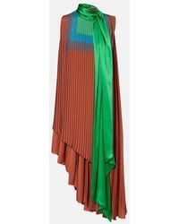 Loewe - Abito Midi Asimmetrico Albers - Lyst