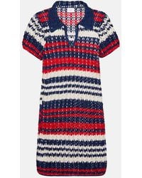 Anna Kosturova - Crochet Cotton Polo Dress - Lyst