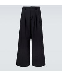 ERL - Pleated Wide-Leg Pants - Lyst