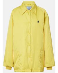 Prada - Jacke Aus Re-Nylon - Lyst