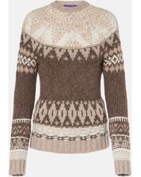 Ralph Lauren - Cashmere, Alpaca, And Llama-Blend Sweater - Lyst