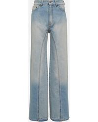 Victoria Beckham - High-rise Wide-leg Jeans - Lyst