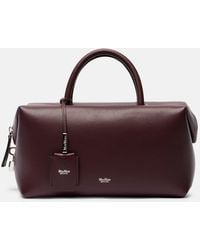Max Mara - Holdall Medium Leather Tote Bag - Lyst