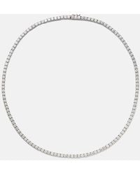 Anita Ko - Hepburn Large 18Kt Choker With Diamonds - Lyst