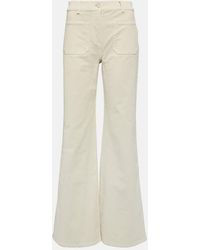 Nili Lotan - High-Rise-Hose Florence Aus Cord - Lyst