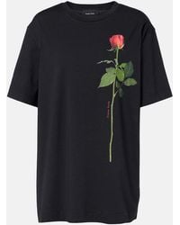 Simone Rocha - Printed Cotton Jersey T-Shirt - Lyst
