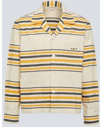 Bode - Namesake Striped Cotton Shirt - Lyst