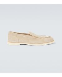 John Lobb - Pace Suede Loafers - Lyst