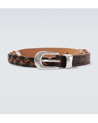 Our Legacy - 20Mm Braided Leather Belt - Lyst