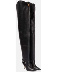 Paris Texas - June Leather Over-The-Knee Boots - Lyst