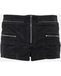Isabel Marant - Lary Low-Rise Denim Shorts - Lyst