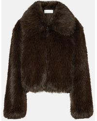 Frankie Shop - Hope Faux Fur Jacket - Lyst