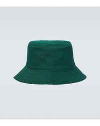 Burberry - Check Reversible Twill Bucket Hat - Lyst