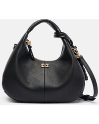 Ganni - Mini Faux Leather Tote Bag - Lyst