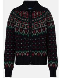 Polo Ralph Lauren - Wool And Cotton-Blend Cardigan - Lyst
