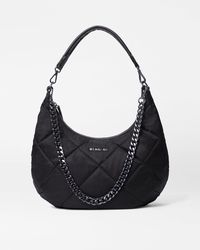 MZ Wallace - Black Quilted Bowery Shoulder Bag - Lyst