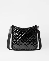 MZ Wallace - Black Lacquer Box Crossbody - Lyst