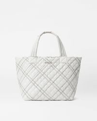 MZ Wallace - Frost Tinsel Small Metro Tote Deluxe - Lyst
