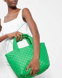 MZ Wallace Grass Small Metro Tote Deluxe - Green