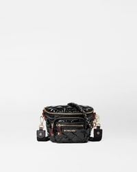 MZ Wallace - Black Lacquer Micro Crosby Sling - Lyst