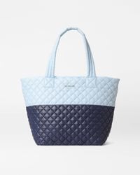 MZ Wallace - Dawn/crystal Blue Medium Metro Tote Deluxe - Lyst